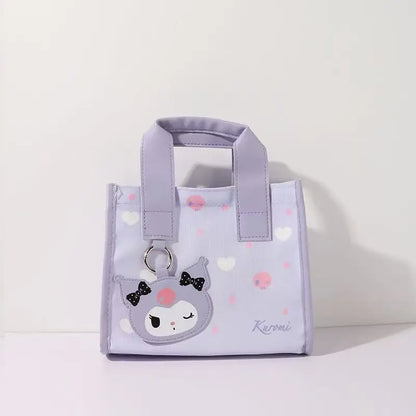 Sanrio Hello Kitty Canvas Shoulder Tote – Large Capacity