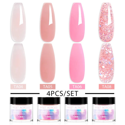 Acrylic Powder Set- Clear /Pink/ Nude