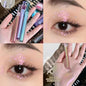 3pcs Set - 3 Colors Chameleon Eyeshadow: Pink, Micro Glitter Purple, Cyan, Chameleon Glitter  Long Lasting