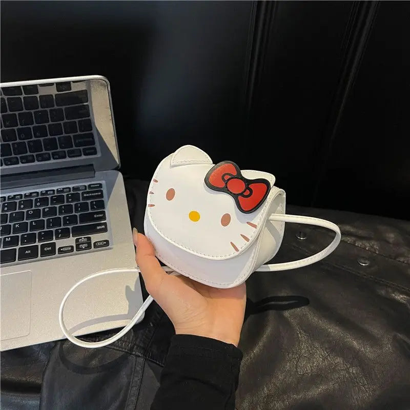 Hello Kitty Mini Coin Wallet &amp; Kawaii Crossbody Bag (Cute Cartoon Storage Accessory)