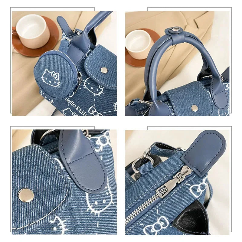 Hello Kitty Mini Dumpling Shoulder Bag   Cute Cartoon Crossbody