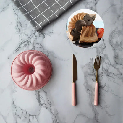 Silicone Cake Mold Round Shape Oven Cake Mold Silicone Bread Pan 12 Holes Muffin Cupcake Baking Pans Resin Molds