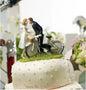 Bride & Groom Funny Wedding Cake Topper Figurine