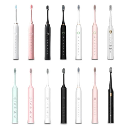 Rechargeable Electric Toothbrush Set – Adult Soft Brush, Portable & Waterproof
