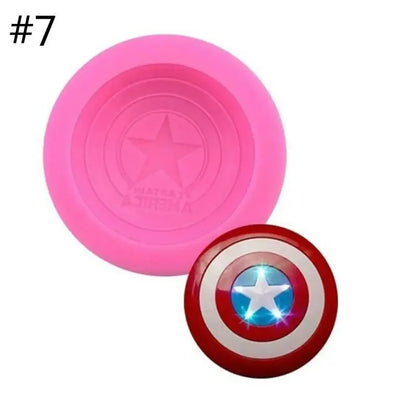 3D Anime Face Silicone Mold – Sugarcraft Fondant & Chocolate Cake Decorating Tool