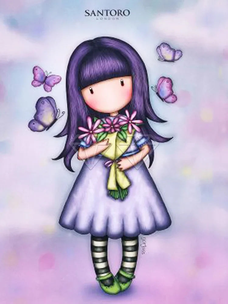 5D DIY Diamond Painting – Cartoon Princess Anime Mosaic Embroidery Art