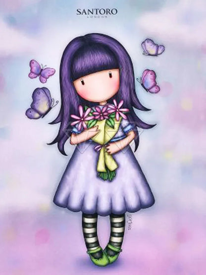 5D DIY Diamond Painting – Cartoon Princess Anime Mosaic Embroidery Art