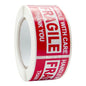 250Paste/Roll Fragile English Warning Label Sticker，Copper Plate Adhesive Anti-Tamper Fragile Item Warning Stickers