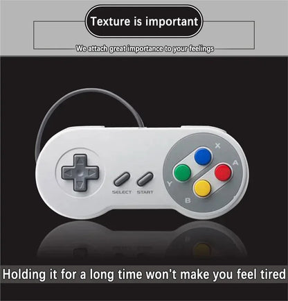 Portable SNES Retro Video Game Console (620 Games · AV Output · Wired Gamepad · Kids &amp; Family Gaming)