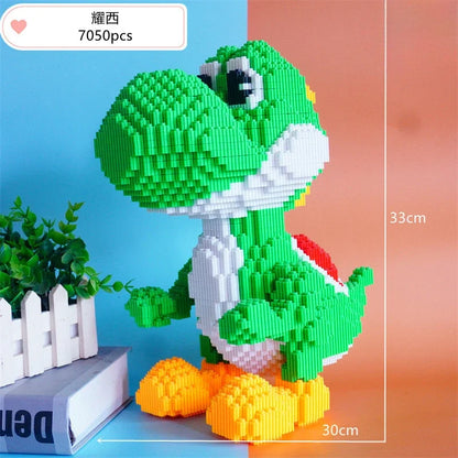 Super Brother Cartoon Micro Block Toy – Assembly Model