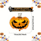 5PCS Halloween Decoration Balloons Terror Foam Pumpkin Balloon Haunted House Room Halloween Party Spooky Decor Supplies