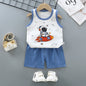 Casual Baby Boy Short Sleeve Sports T-shirt and  Shorts Set