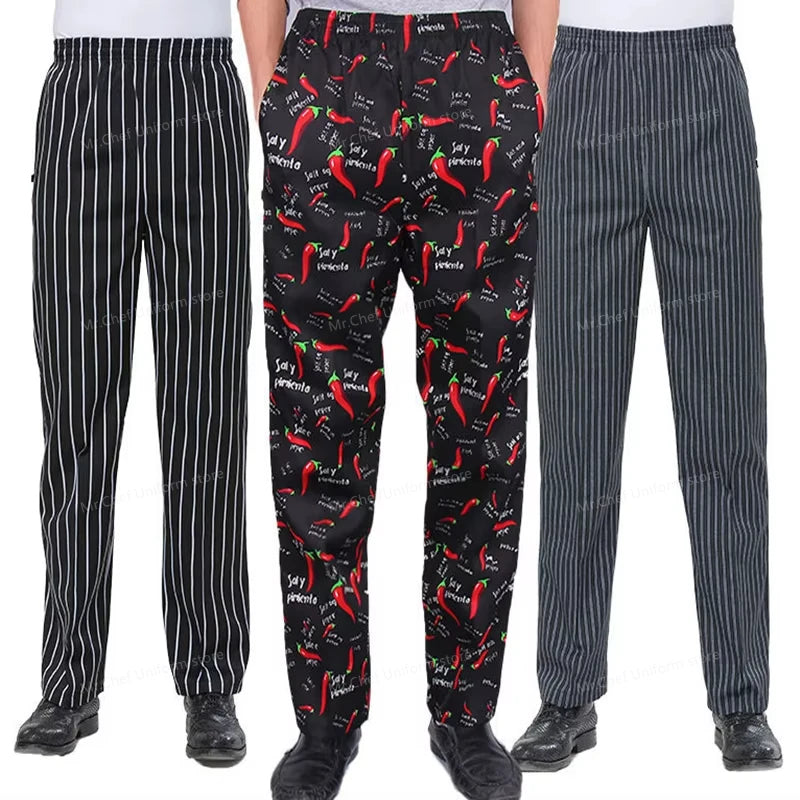 Unisex Chef Pants (Lightweight Baggy Cook Trousers)