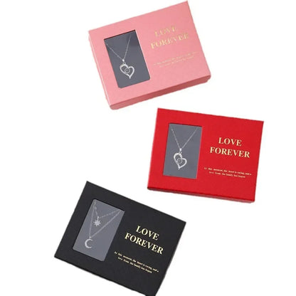 Mother's Day Jewelry Gift Packaging Box 6 Soap Rose Pendant Ring Bracelet Eternal Flower Window Opening Jewelry Box Romantic Bag