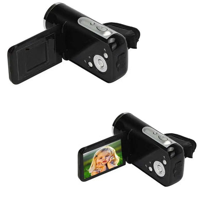 1080P Digital Camera &amp; Rotatable Screen Camcorder (16MP, 16X Zoom, Vlog DV Camera)