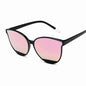 Women Classic Vintage Metal Mirror Sun Glasses UV400
