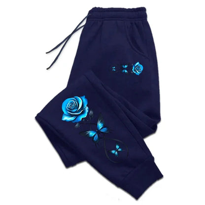 Casual High Quality Outdoors Women's Sweatpants Elastic Band