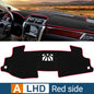 For Toyota Camry XV50 Hybrid 2012 2013 2014 2015 2016 2017 Car Dashboard Cover Avoid Light Sun Shade Anti-UV Carpet Non-Slip Mat