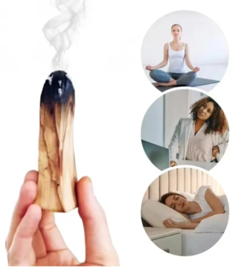 Palo Santo Natural Incense Sticks – High‑Oil Aromatherapy for Yoga, Meditation & Long‑Lasting Fragrance