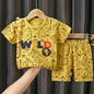 Casual Baby Boy Short Sleeve Sports T-shirt and  Shorts Set