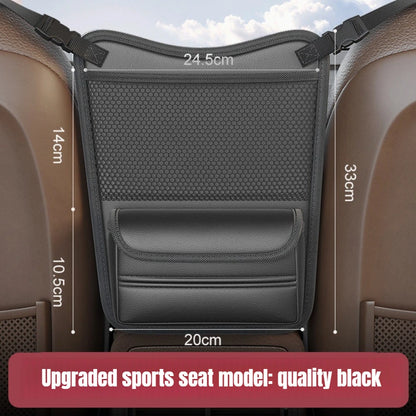 2026 Universal Car Seat Gap Organizer Storage Net Multifunctional Mesh Pocket for Handbag Water Bottle Auto Interior Accessories