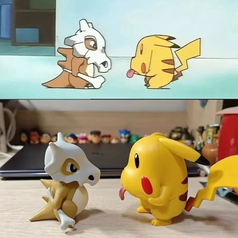 Pokémon 7cm Mini Figure – Cute Cubone or Grimace Pikachu Anime Collectible