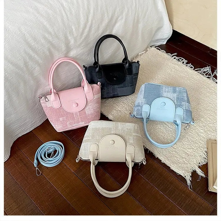 Korean Style Women’s Cloth Shoulder Bag