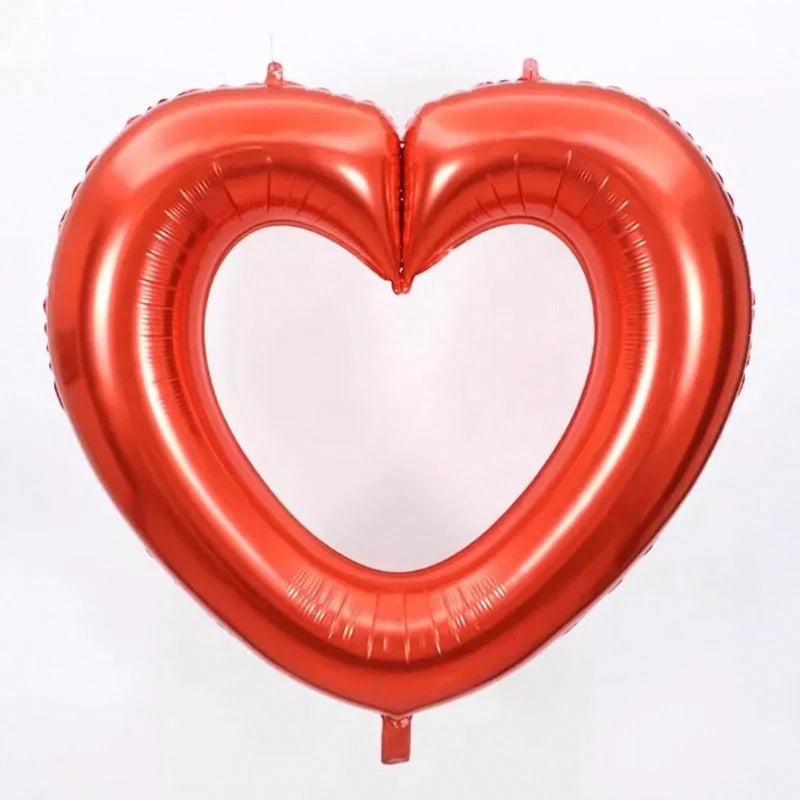 50pcs 5inch red heart balloons for Valentine's Day, birthdays, anniversaries, weddings, parties, decorations, balloons