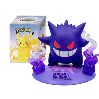 12 Pok é mon Action Dolls Pikachu Blind Box Anime Models Desktop Decorations Pok é mon Toys Children's Birthday Gifts