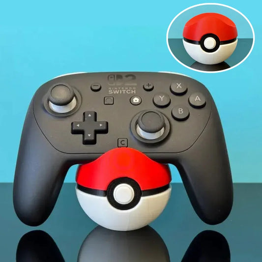 Pokmeon Poke Ball For PS5/XBOX/switch Pro Controller Bracket Universal Gamepad Mount Joystick Rack Game Controller Display Stand