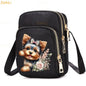 Cat & Dog Faith Quote Crossbody Phone Bag