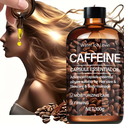 Caffeine Hair Growth Essence – Follicle Activating Oil for Stronger Roots & Soft, Nourished Hair