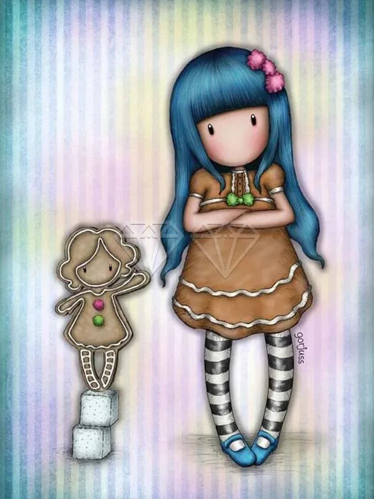 5D DIY Diamond Painting – Cartoon Princess Anime Mosaic Embroidery Art