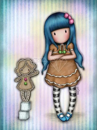 5D DIY Diamond Painting – Cartoon Princess Anime Mosaic Embroidery Art