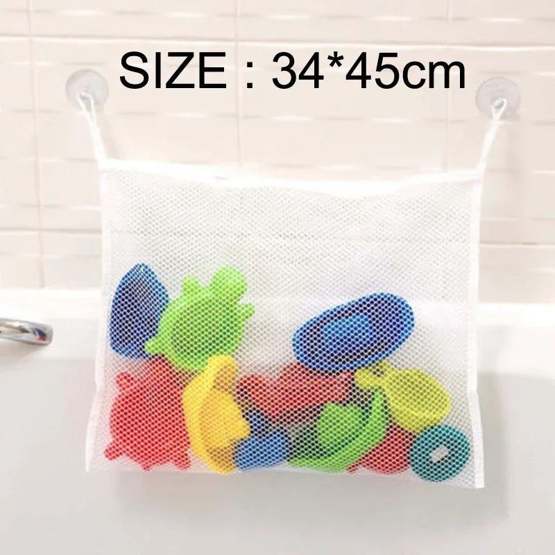 Baby Bathtub Dinosaur Suction Hanging Bag Basket Mesh for Toys Organizer