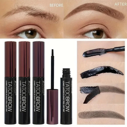 1pc Tattoo Peel Off Eyebrow Gel Tint, Semi Permanent