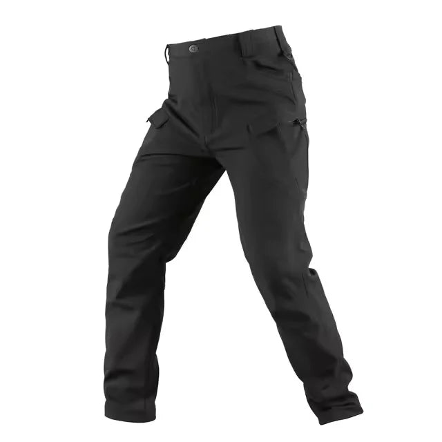 Waterproof Shark Skin Tactical Sets Mens Thicken Fleece New Soft Shell Combat Jackets+windproof Warm Cargo Pant 2 Piece Set