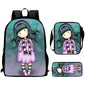 Santoro Gorjuss Kids School Backpack Set – Lightweight Backpack, Shoulder Bag & Pencil Case