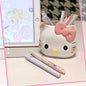 Hello Kitty Kawaii Storage Box &amp; Pen Holder (Cartoon Desktop Organizer)