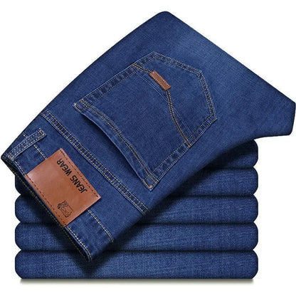 &nbsp;Men’s Fashion Business Jeans (Casual Stretch Slim Straight Pants)