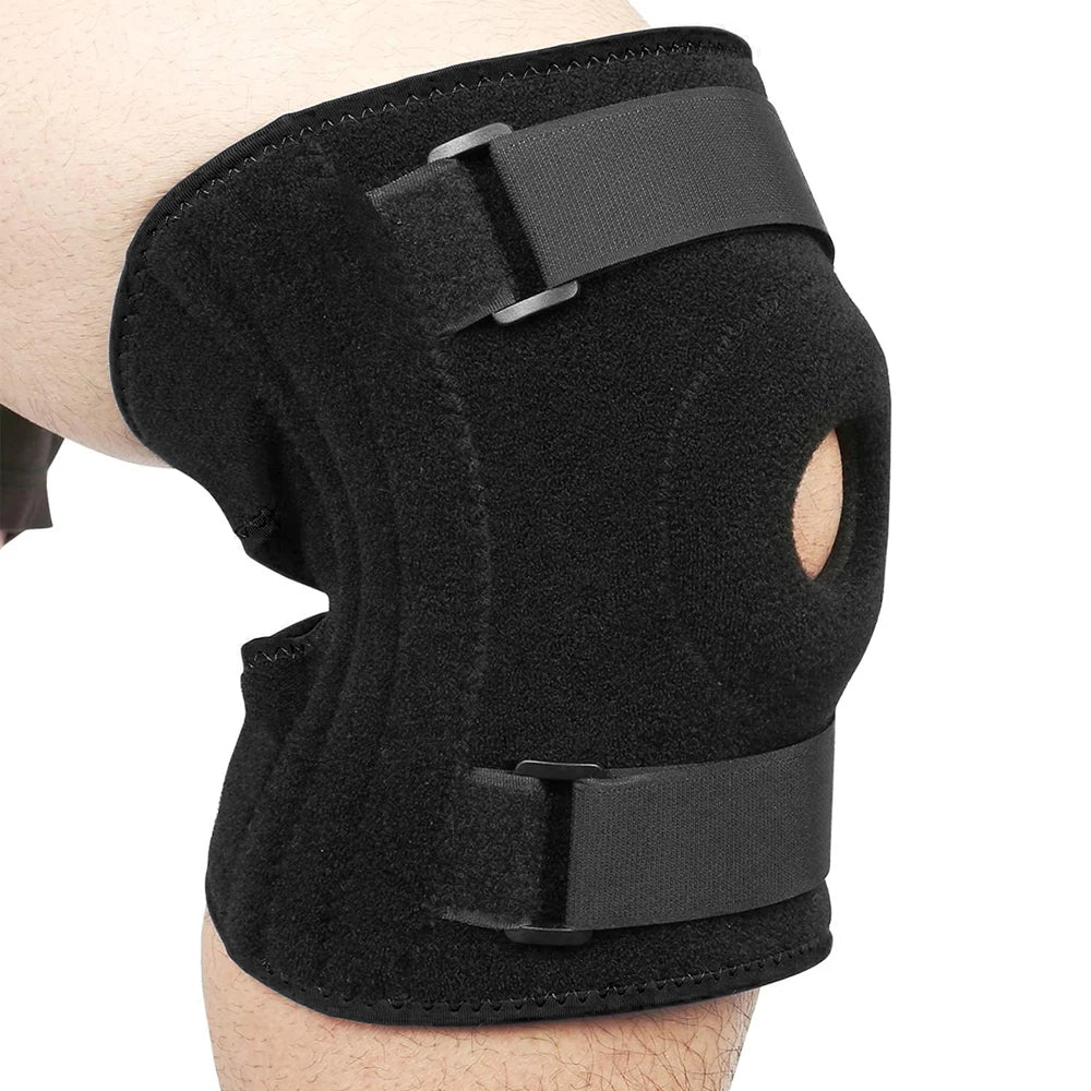 1PCS Plus Size Knee Brace for Men & Women – Patella Gel Pads & Side Stabilizers for ACL, Meniscus Tear, Arthritis & Injury Recov