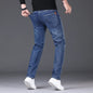 Men’s Classic Casual Stretch Slim Jeans (Straight Fit, Smart Casual Denim)