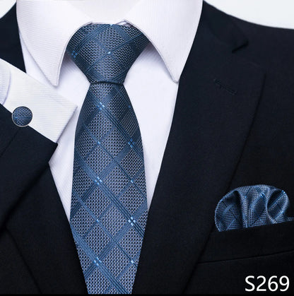 8 cm Tie Pocket Squares Necktie  Set