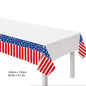 Independence Day Party Disposable Cutlery American Flag Plate Paper Cup For USA Birthday Party Supplies Patriotic Decorations