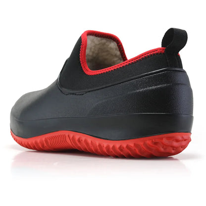 Mens Kitchen Working Shoes Non-slip Waterproof Chef Shoes Casual Unisex Work Shoes Water Shoes Rain Cotton Boots Plus Size 35-47