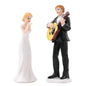 Humorous Wedding Couple Cake Figurine
