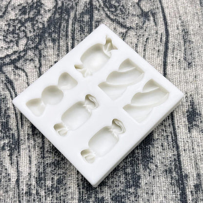 Candy Shape Silicone Sugarcraft Mold Resin Tools Cupcake Baking Mould Fondant Cake Decorating Tools