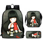 Santoro Gorjuss Kids School Backpack Set – Lightweight Backpack, Shoulder Bag & Pencil Case