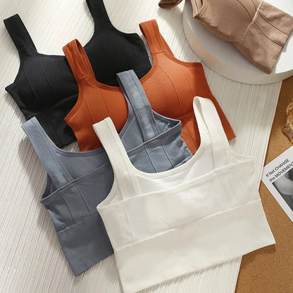 Breathable Sports Bra Anti-Sweat Fitness Top