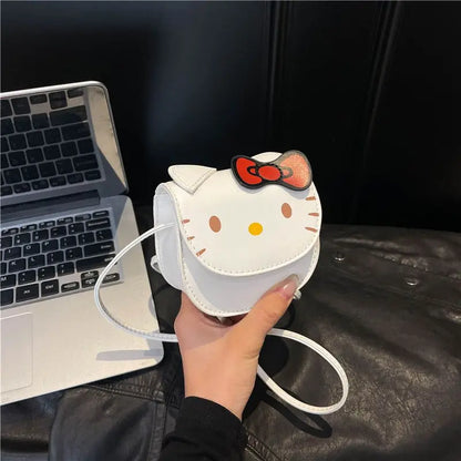 Hello Kitty Mini Coin Wallet &amp; Kawaii Crossbody Bag (Cute Cartoon Storage Accessory)